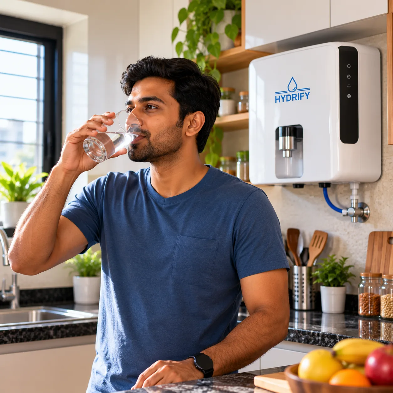 Refreshing Moment with Hydrify Purifier