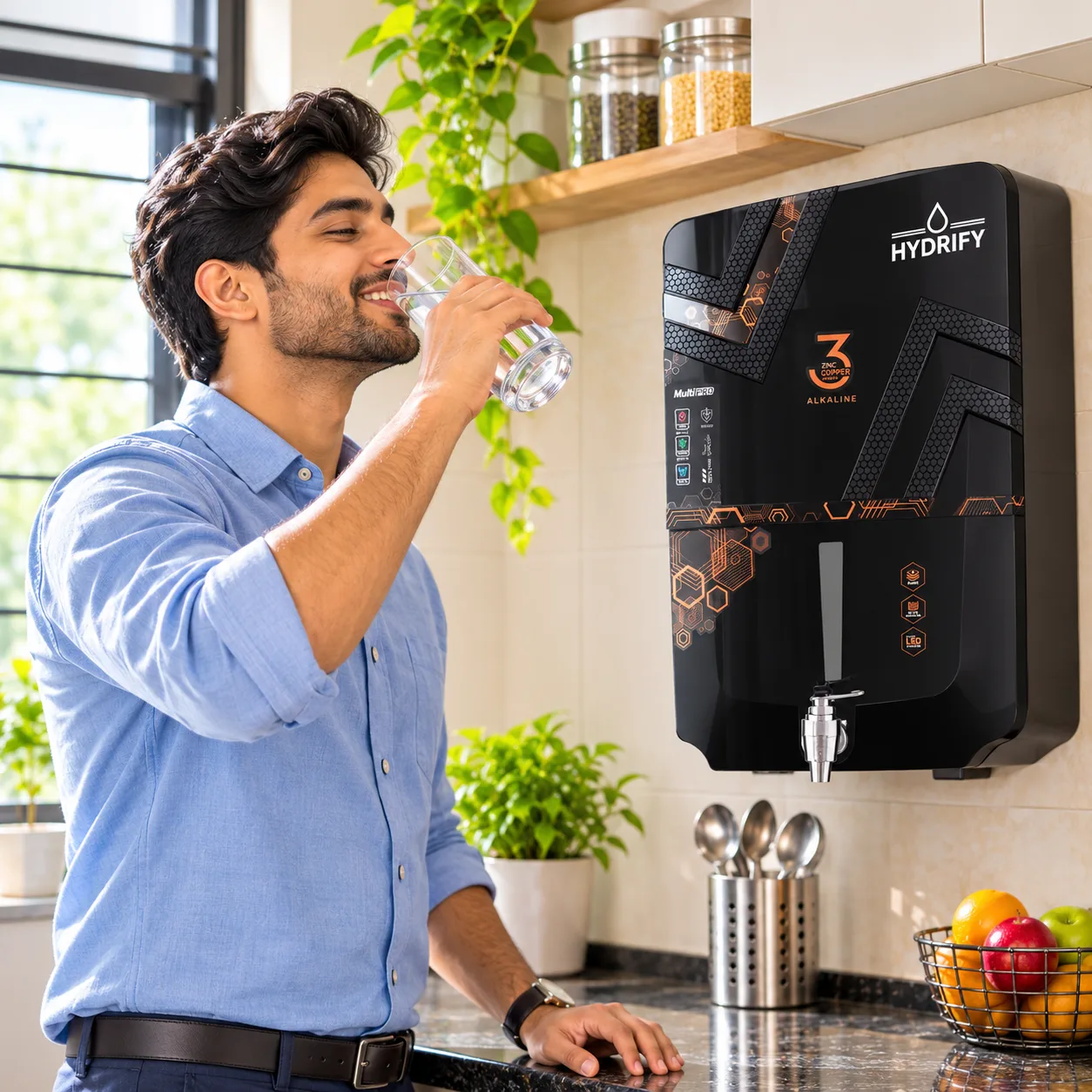 Healthy Lifestyle with Hydrify MultiPro RO Purifier